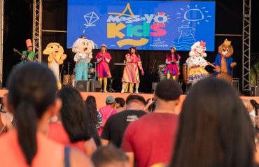 Festival Massayó Kids marcou fim de semana com alegria, diversão e brincadeiras
