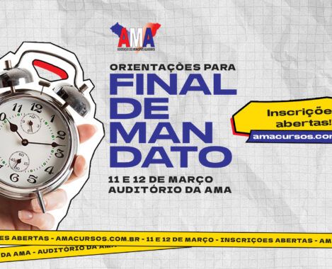 AMA promove ciclo de palestras com orientações para o fim de mandato Administrativa