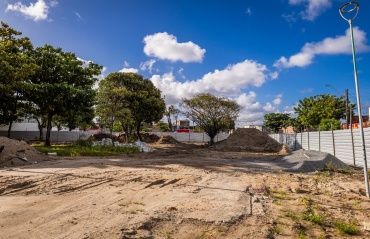 Obras de revitalização da Praça da Faculdade são iniciadas no Prado