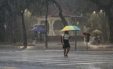 Inmet prevê aumento de chuvas no Sudeste nos próximos dias
