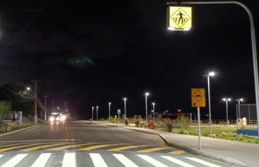 Trabalho de sinalização segue em vias de Maceió