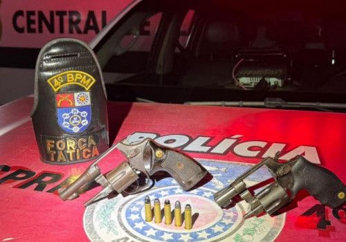 PM apreende 21 armas de fogo em uma semana Alagoas