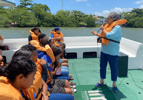 IMA retoma projeto Barco Escola e leva educação ambiental para estudantes de Marechal Deodoro