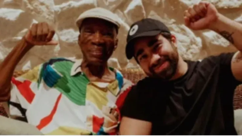 Milton Nascimento comemora Natal com o filho em meio a tratamento de demência