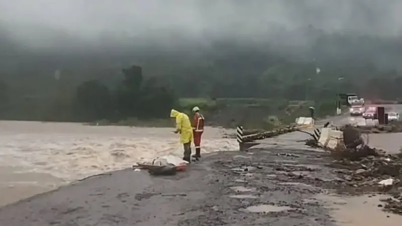 Região Sul está em alerta para fortes chuvas, vento e granizo