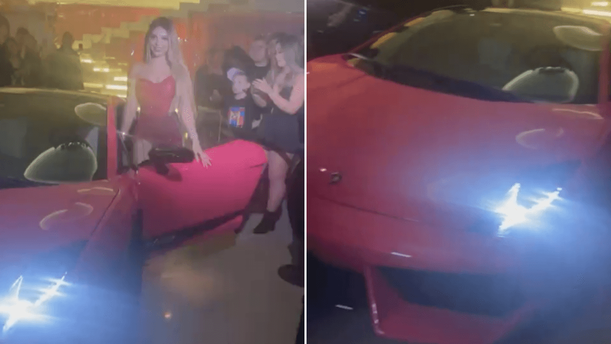 Melody faz 15 anos e ganha Lamborghini