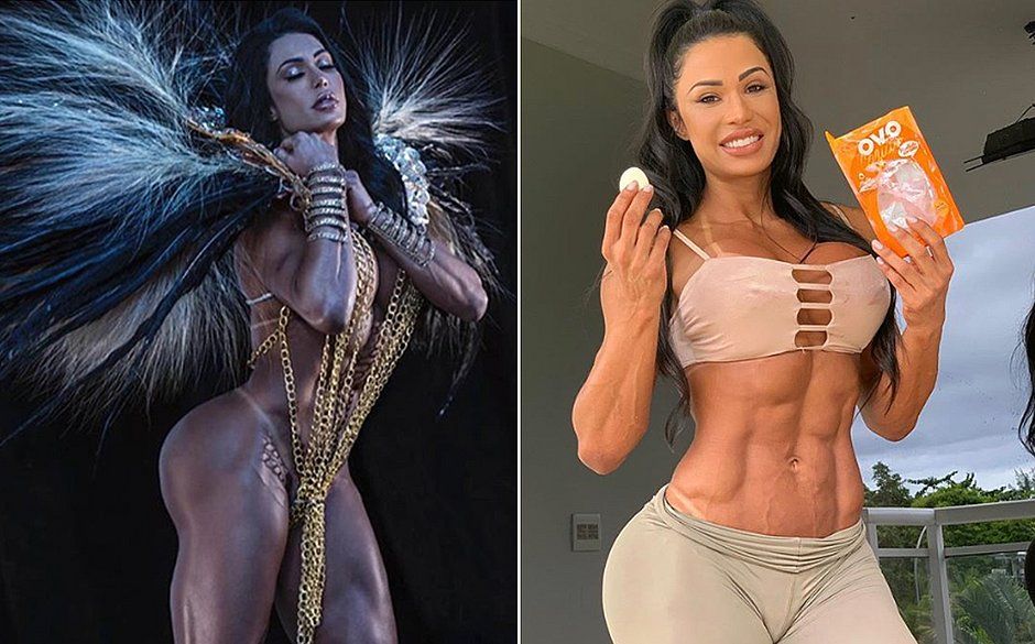 Gracyanne Barbosa diz não se preocupar com balança