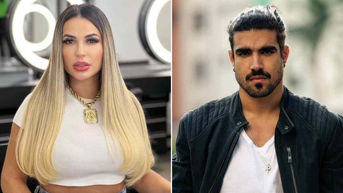 Deolane Bezerra alfineta Caio Castro