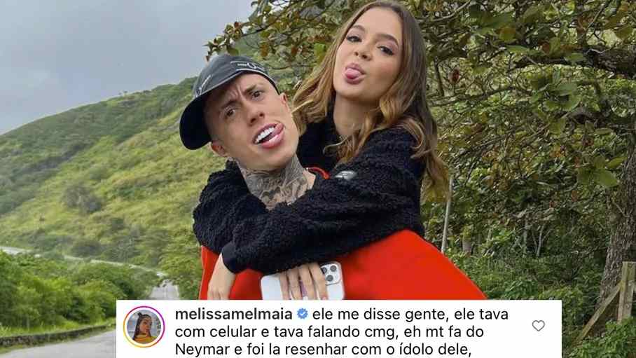 Mel Maia desabafa após namorado ir à festa de Neymar