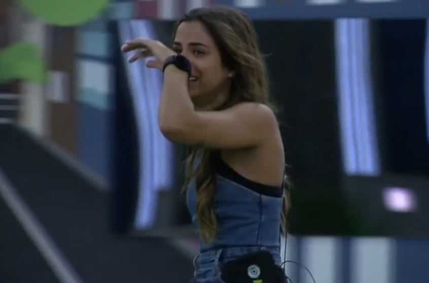 Key Alves se revolta com discurso de Tadeu Schmidt