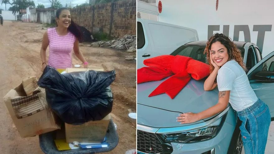 Ex-BBB compra carro e relembra passado humilde