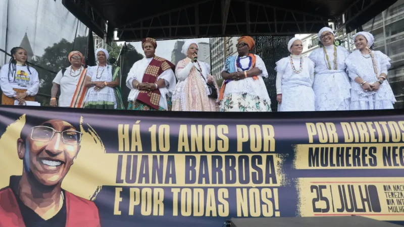 Homenagem a Luana Barbosa marca a 11ª Marcha das Mulheres Negras em SP