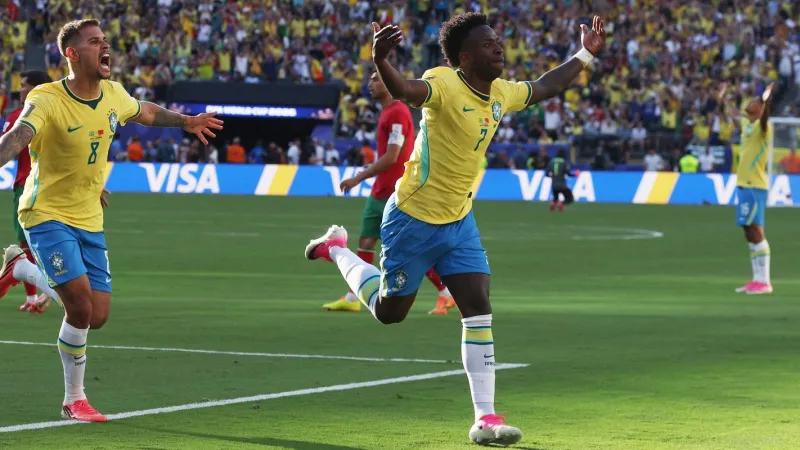 Árbitro de Brasil x Haiti apitou clássico que opôs Vini e Raphinha