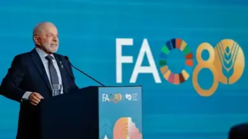 Em Roma, Lula defende que pobres sejam colocados no orçamento