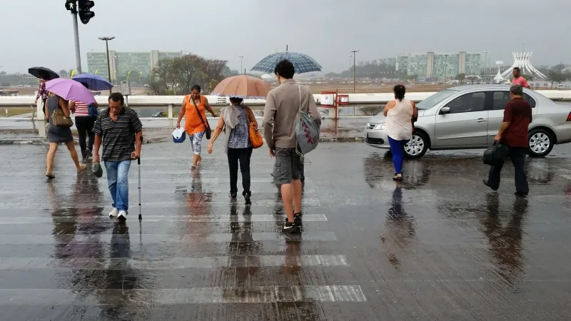 Chuvas persistem em praticamente todas regiões do país