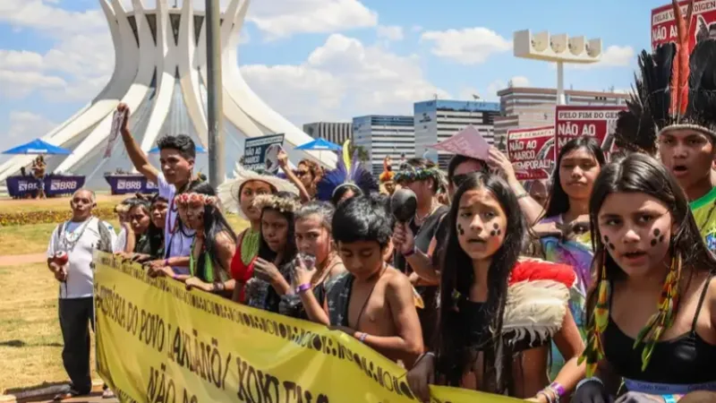 STF tem placar de 3 votos a 0 contra marco temporal