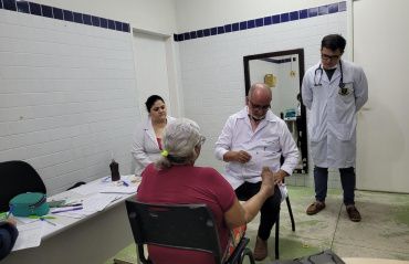 Moradores do Biu participam de ação de combate à hanseníase