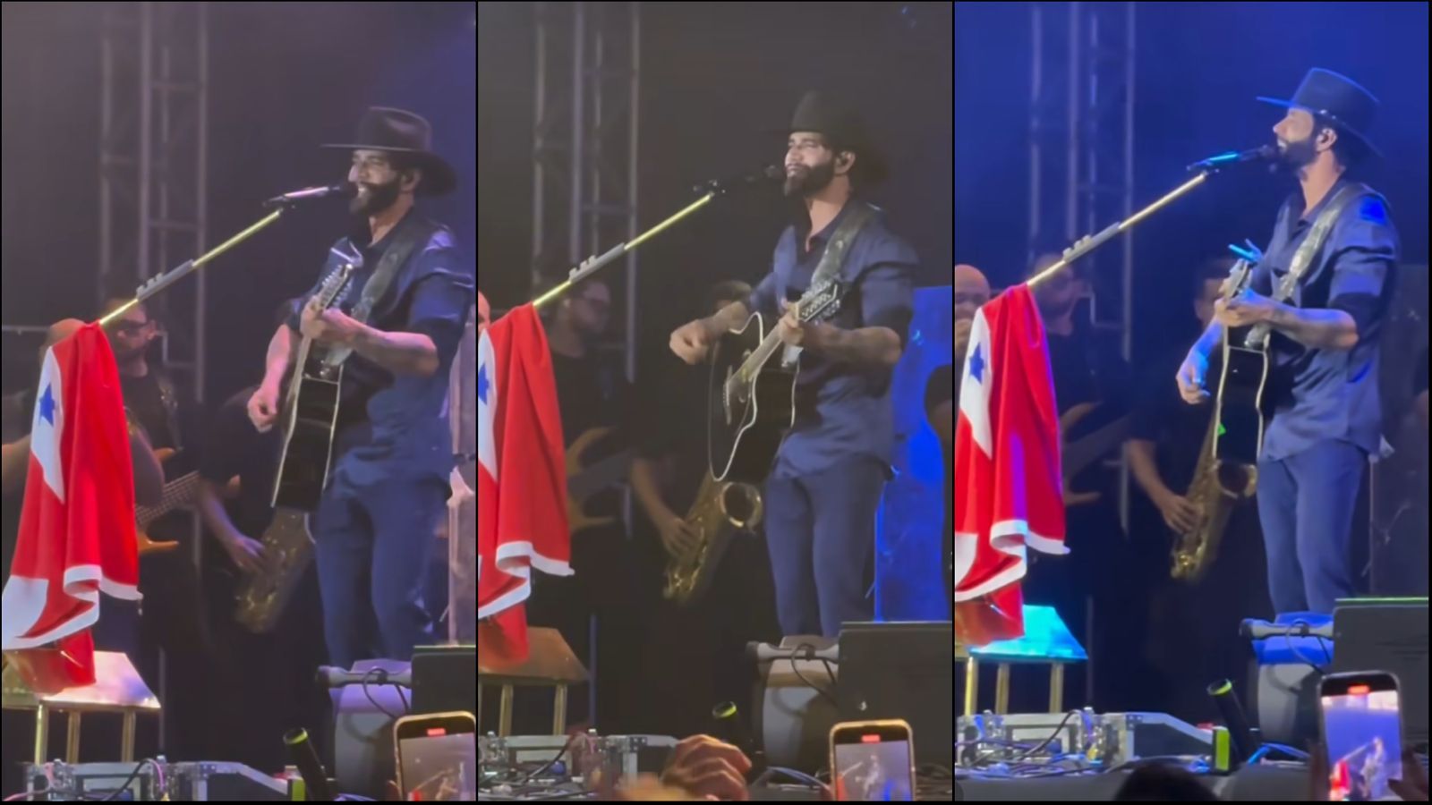 ‘Faça o certo, o errado todo mundo faz’, diz Gusttavo Lima em 1º show após prisão revogada