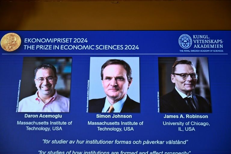 Nobel de Economia: trio é premiado por estudos sobre diferenças na prosperidade de países