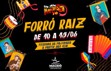 Forró Raiz inicia nesta terça (10) e movimenta as noites na Feirinha da Pajuçara