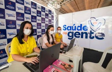 Prefeitura de Maceió já realizou mais de 700 mil atendimentos com o Saúde da Gente