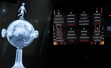 Conmebol sorteia grupos da próxima edição da Libertadores
