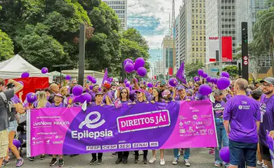 Caminhada na Avenida Paulista busca conscientização sobre epilepsia