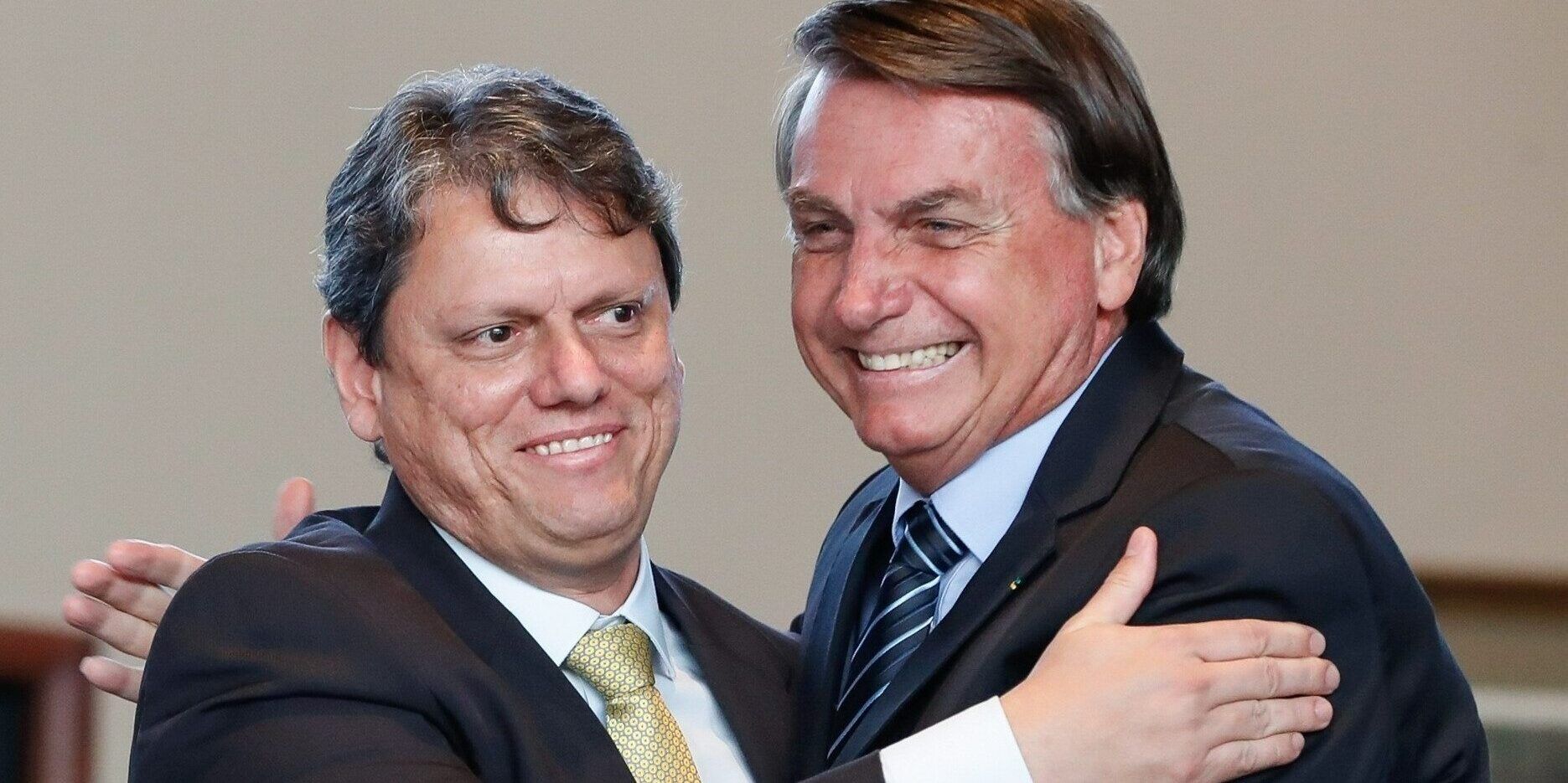 Bolsonaro expõe diferença na relação com Tarcísio: ‘Não está tudo certo’