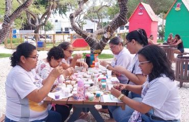 Comunidade participa de ações voltadas à saúde mental no Parque do Centenário