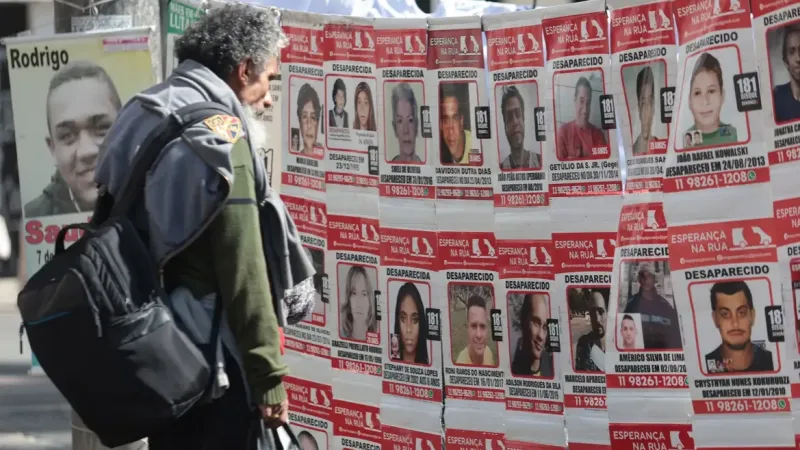 Brasil registrou 84,7 mil desaparecidos em 2025; média de 232 por dia