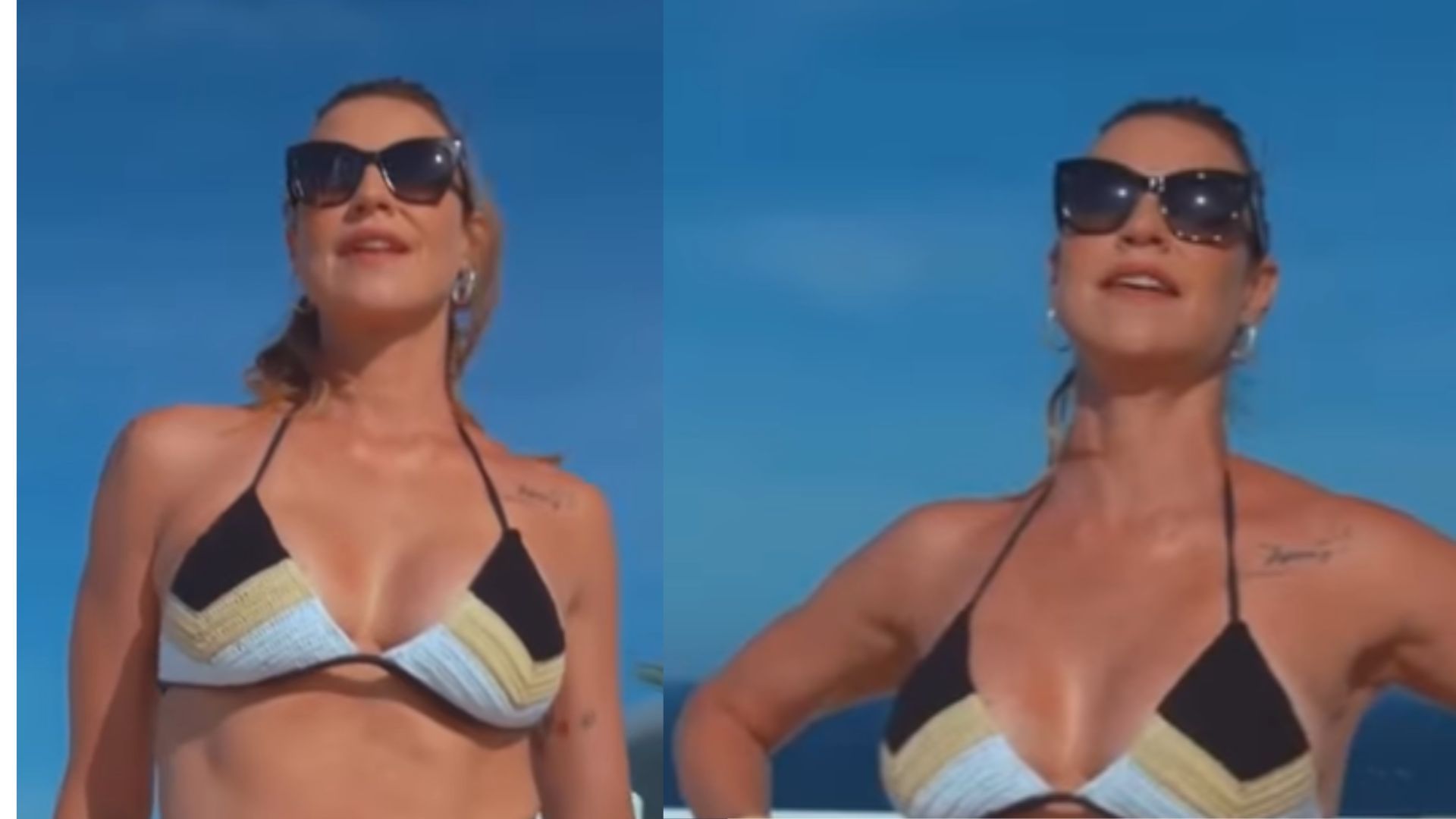 Aos 46, Luana Piovani mostra tanquinho e encanta fãs