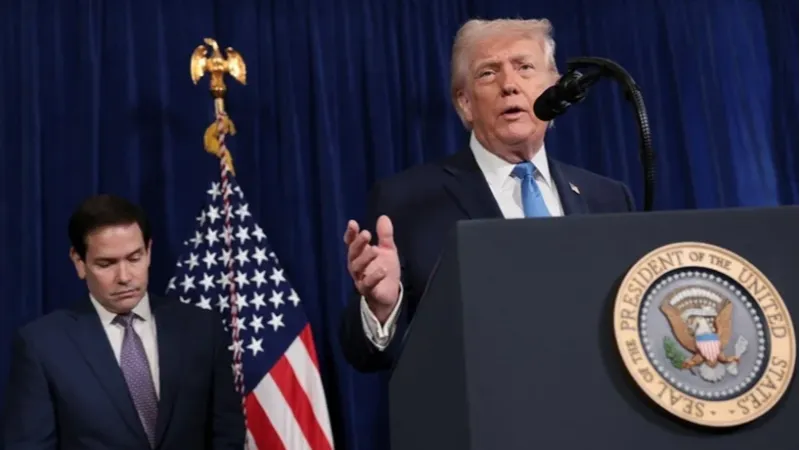 Trump: ‘Estamos baixando os preços do petróleo e vamos dar dinheiro à Venezuela’