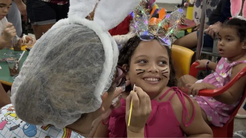 Páscoa de esperança transforma rotina na Pediatria do HGE