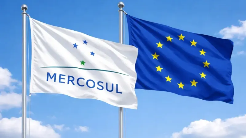Acordo Mercosul-UE entra em vigor; veja quem se beneficia e o que muda