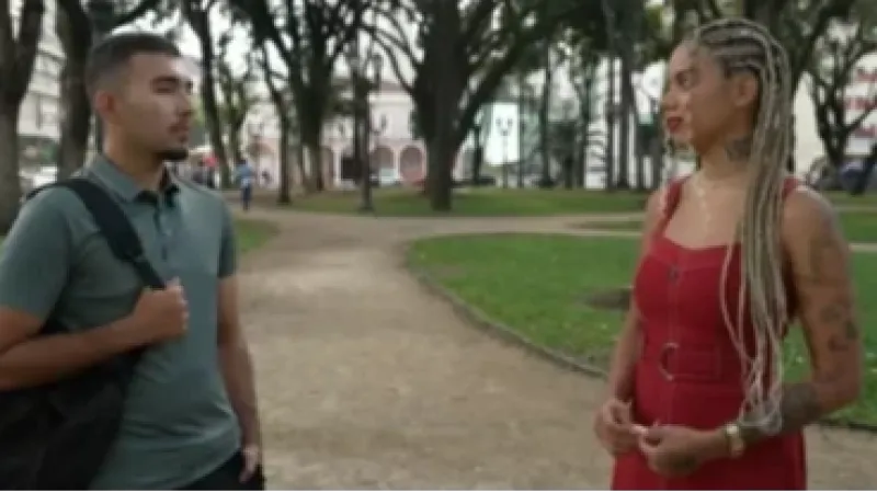 Como foi o reencontro entre jovem e amiga que o abanou em trilha no PR