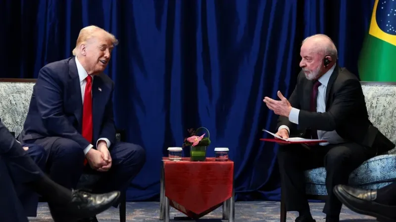 Lula se reúne com Trump com eleições, crime organizado e terras raras no radar