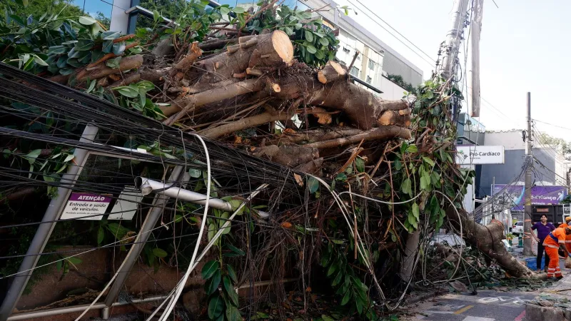 Ventania em RJ, SP e RS expõe falhas na resposta a extremos climáticos