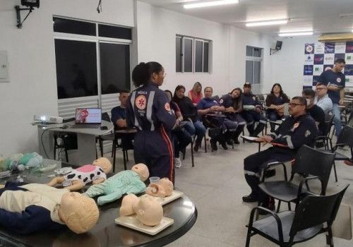 Samu inicia curso de manejo de vias aéreas pediátricas para profissionais do suporte básico e avançado