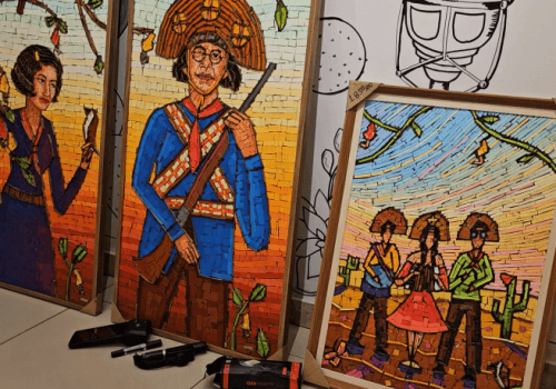 Polícia Civil recupera obras de arte roubadas de artista plástica