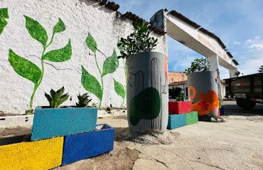 Autarquia de Limpeza Urbana transforma pontos de lixos em áreas de convívio