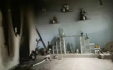 Terreiro de umbanda é depredado em Maricá, região metropolitana do Rio