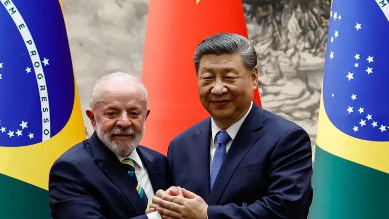 Acordo Mecosul-China é tratado em conversa entre Lula e Xi Jinpping