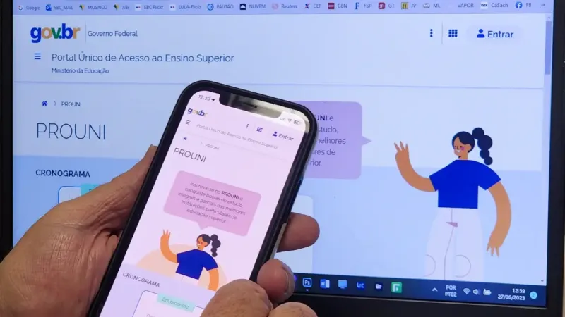 Prouni 2026: inscrições para o 1º semestre é iniciada