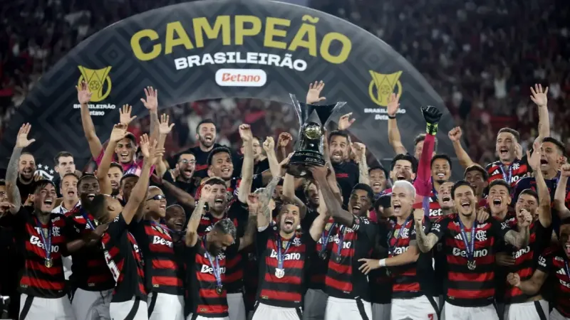 Ranking da CBF: Flamengo segue líder e Corinthians sobe para segundo