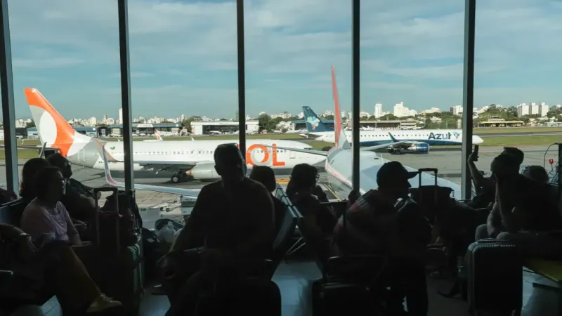 Pane técnica cancela pousos e decolagens no Aeroporto de Congonhas