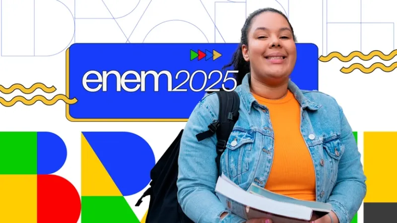 Enem 2025: Candidatos já podem conferir locais, data e hora de aplicação das provas
