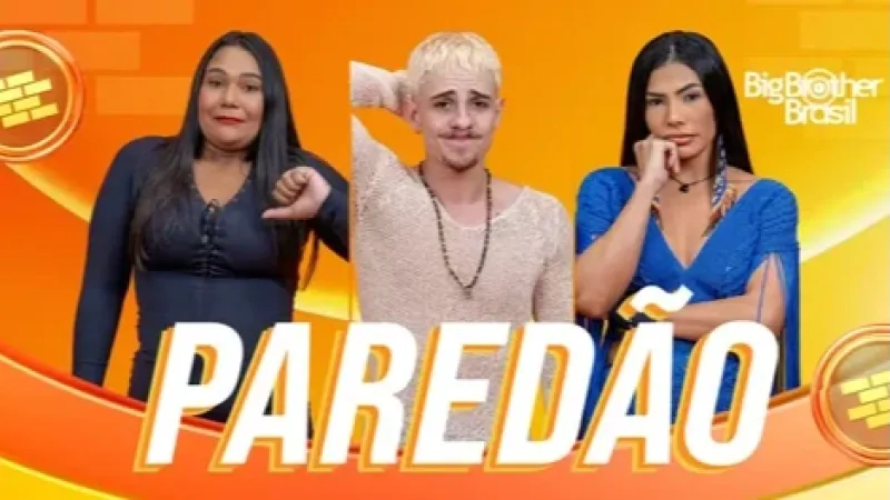BBB26: Chaiany, Juliano Floss e Marciele estão no Paredão; saiba quem votou em quem