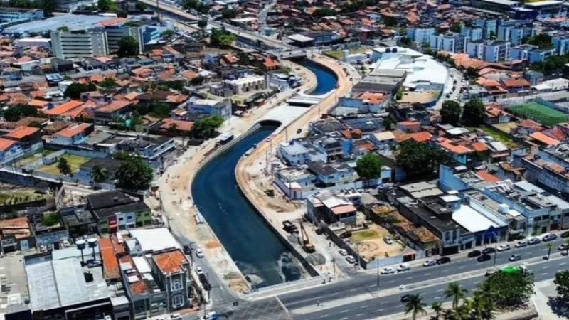 Urbanização do Salgadinho avança, enquanto saneamento e canalização são concluídos