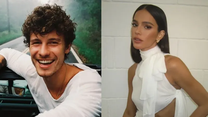 Bruna Marquezine e Shawn Mendes são registrados em clima de romance em Los Angeles