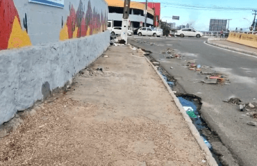 Ponto revitalizado pela Alurb sofre com vandalismo pela terceira vez
